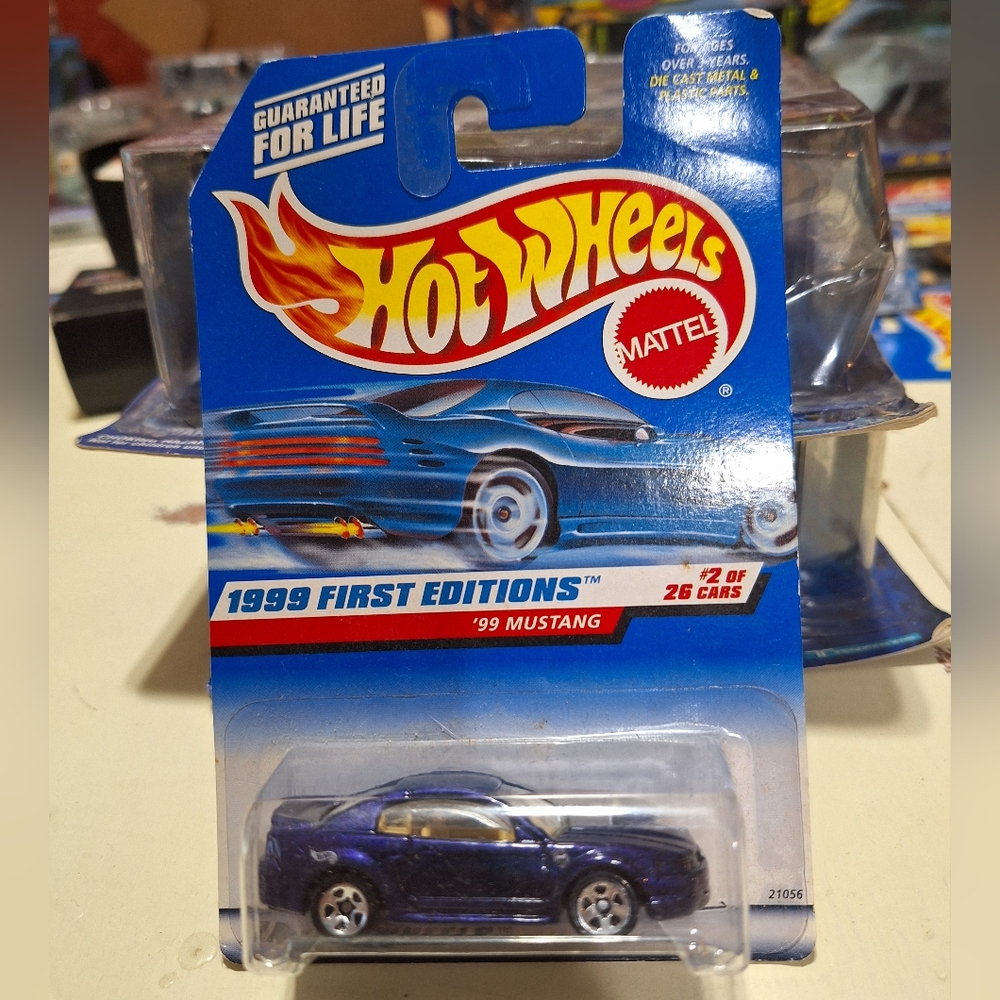 NEW HOT WHEELS 1999 FIRST EDITIONS ‘99 MUSTANG #909 #2 OF 26 CARS (126 , 165)